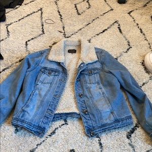 Sherpa Jean Jacket
